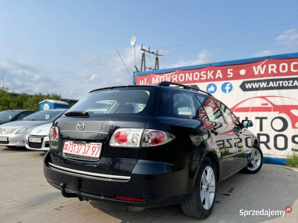 Mazda 6 20 Benzyna 2007 Polift Klima Alufelgi 315000km 6 dolnośląskie