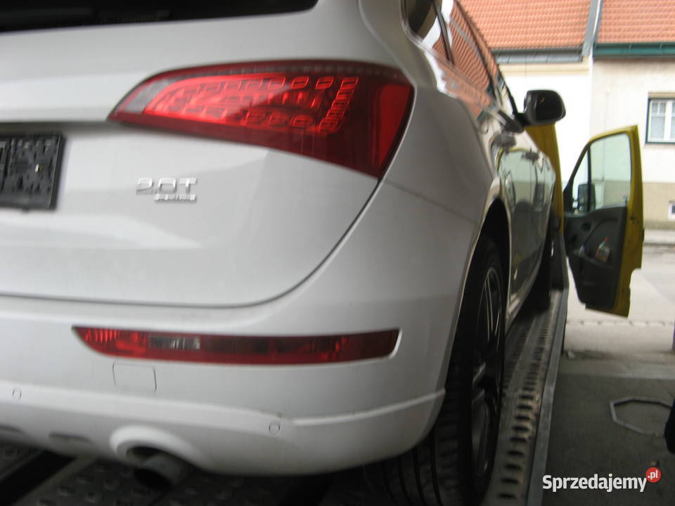 Audi Q5 białe bezwypadkowe ocynk Warszawa