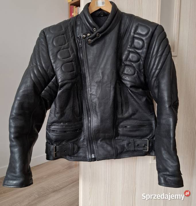 Skórzana kurtka motocyklowa super Kurtki wielkopolskie