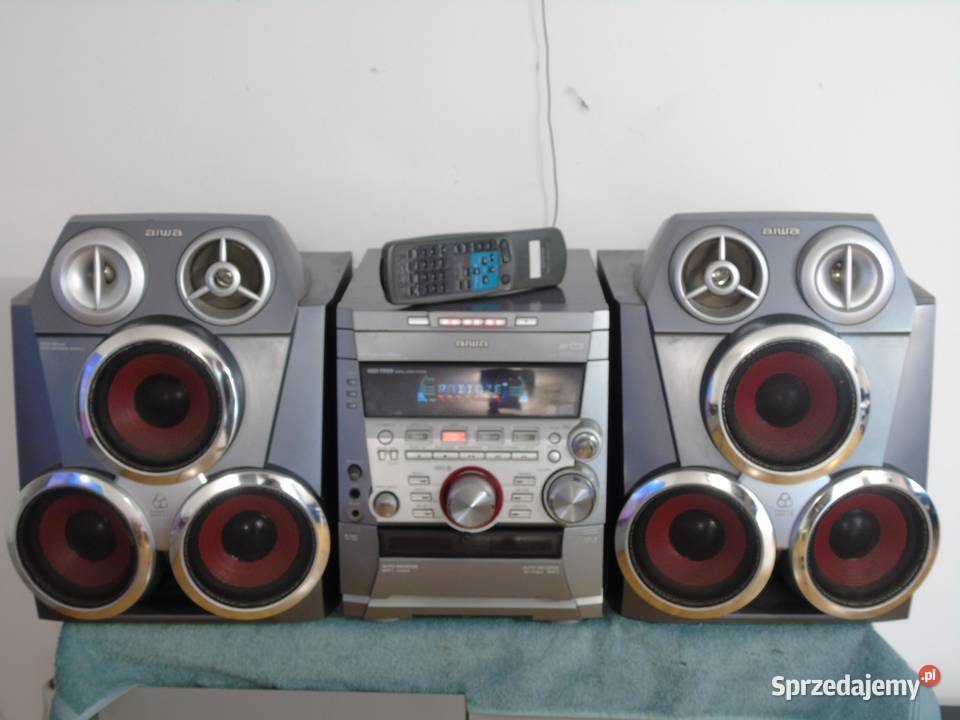 Wieża Aiwa pil kolumny RDS AUX CD DOSTAWA