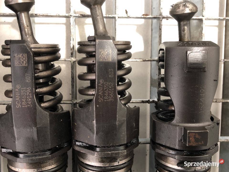 POMPOWTRYSKIWACZE KOMPLET SCANIA PGRT series ciężarowe