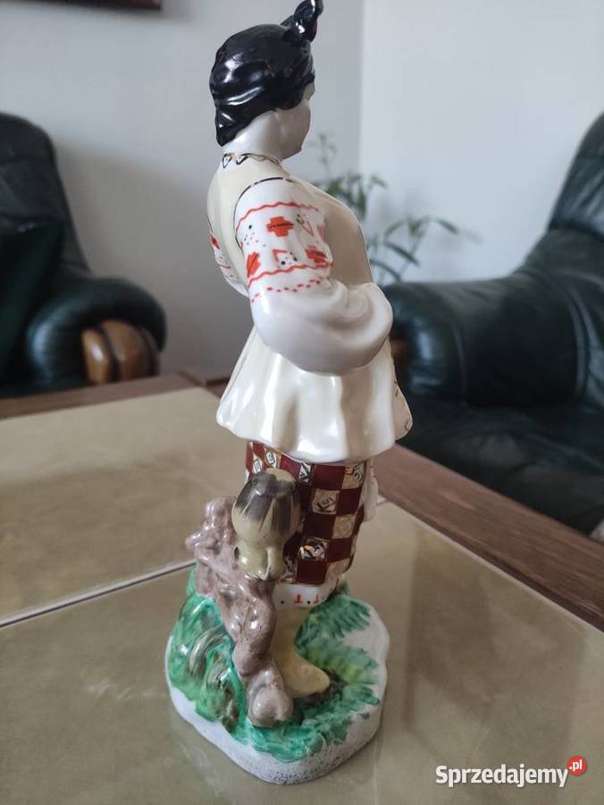 Porcelanowa figurka Odarka Korosten Ukraina lubelskie Janów Lubelski