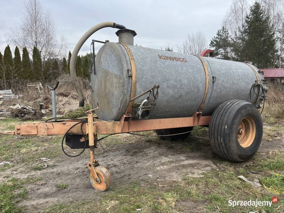 Beczkowóz beczką asenizacyjna kaweco 6000L