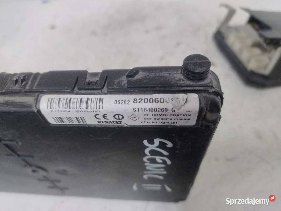 MODUŁ STEROWNIK UCH RENAULT SCENIC II 8200606831