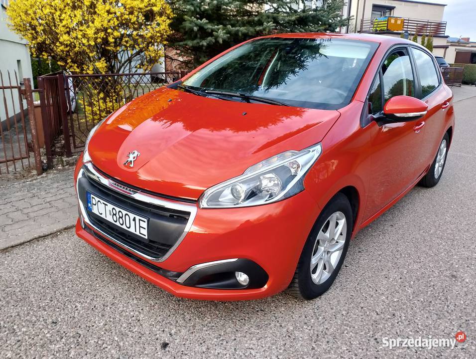 Sprzedam Peugeot 208 Zarejestrowany manualna Czarnków