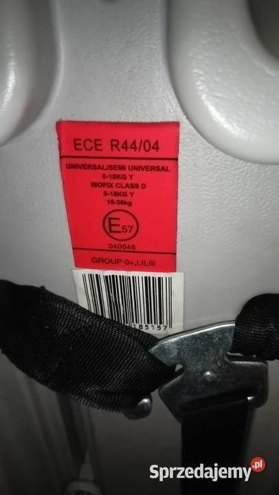 Fotelik samochodowy isofix Summer Baby Aruba 036 śląskie Godziszka