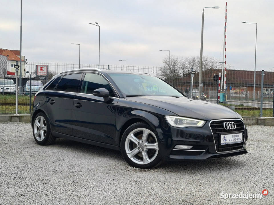 Audi A3 Sportback STronic Navi Xenon Led Grzane kurtyny powietrzne Wągrowiec