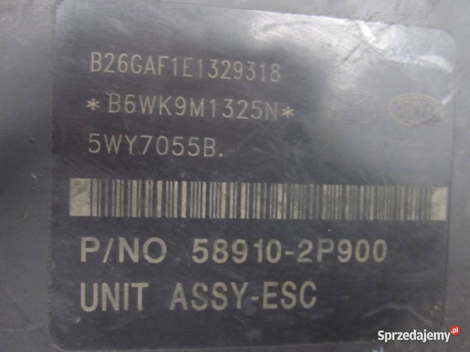 KIA SORENTO II 4x4 10r pompa ABS 589102P900