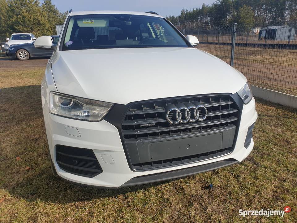 Audi Q3 Lift 20Tdi 150 Quattro 2017r podlaskie Ciechanowiec