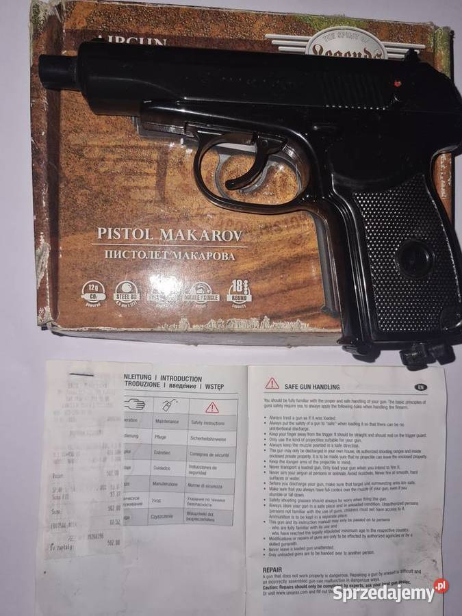 Pistolet gazowy Makarov Umarex Legends sprzedam