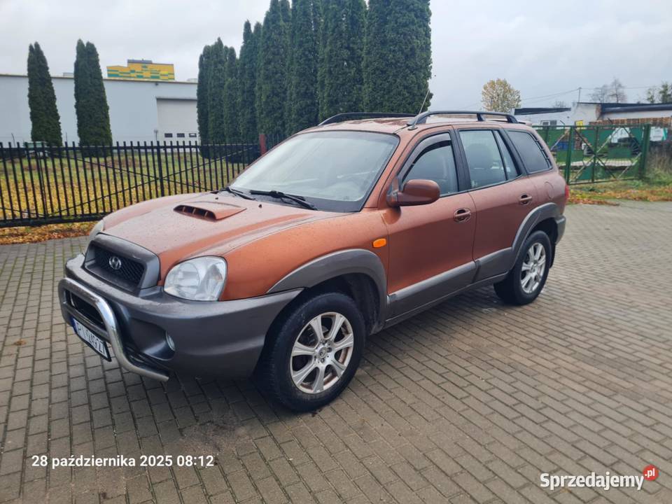 HYUNDAI SANTA FE z gazem podlaskie Grajewo