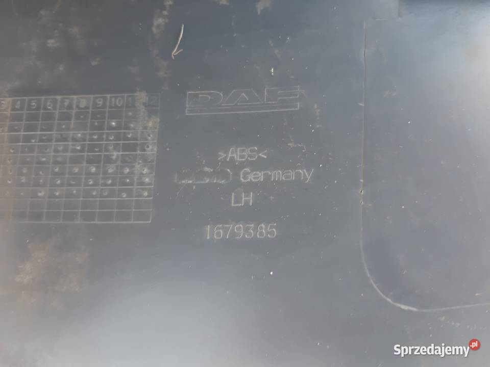 DAF XF 106 TAPICERKA BOCZEK DRZWI LEWA 1679385 Drzwi lubuskie sprzedam