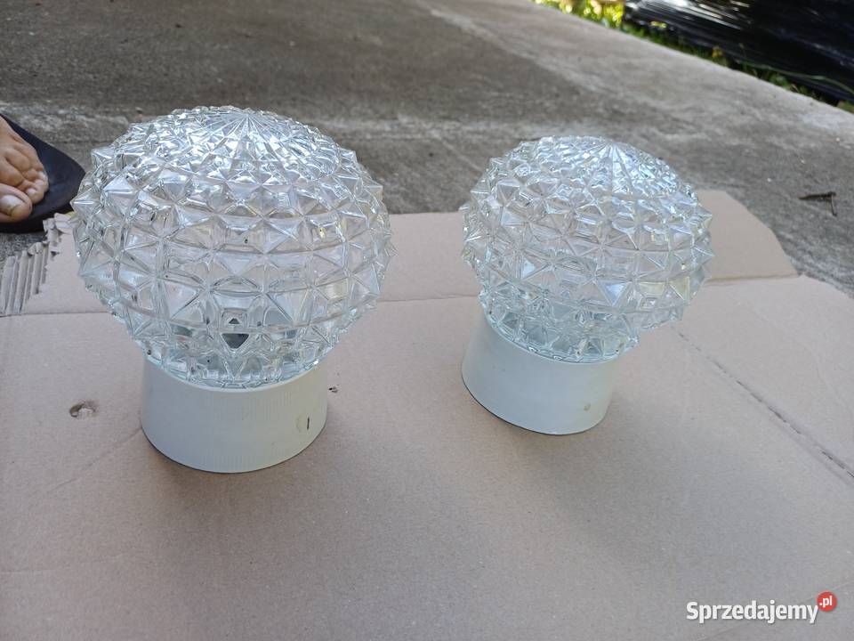 Dwa retro kinkiety z 60 tych lat firma Kamenick Antyki, Sztuka, Kolekcje dolnośląskie Lubań