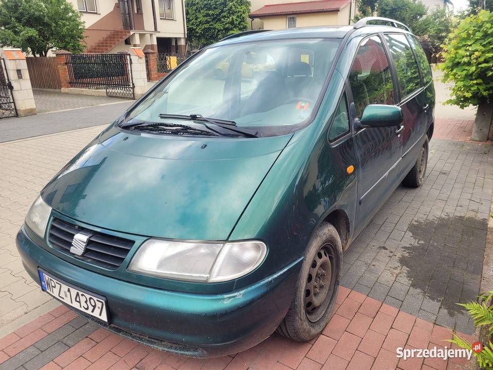 Seat Alhambra 19 TDI 90 2000r hak 7 miejsc diesel Ostrołęka