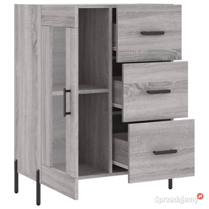 Szafka szary dąb sonoma 695x34x90 materiał Warszawa