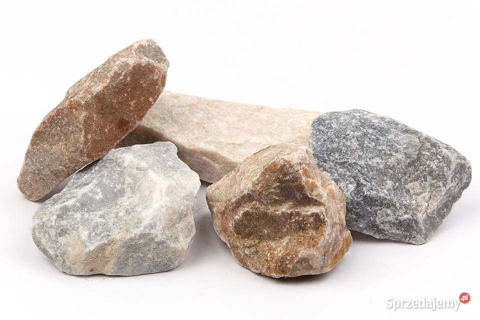 Kamień wielokolorowy BRZ 35-60 mm ogrodowy 1 t