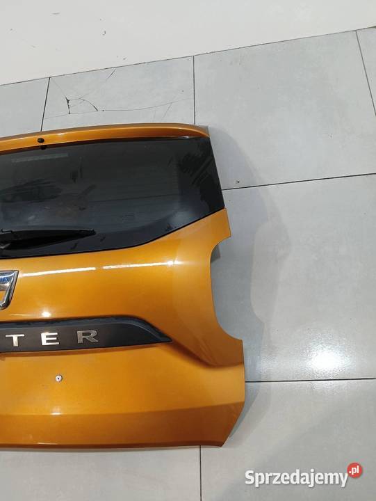 KLAPA TYŁ SZYBA POD KAMERE TEEPY Dacia Duster II osobowe Klapy bagażnika
