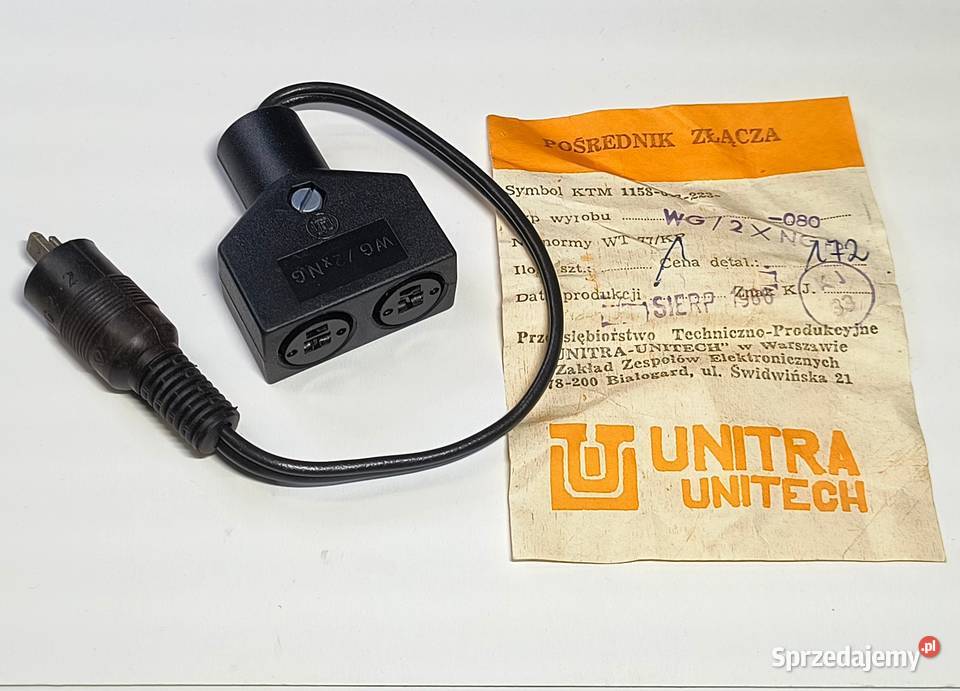 Pośrednik złącza WG22 NGp Unitra UNITECH pomorskie Gdańsk