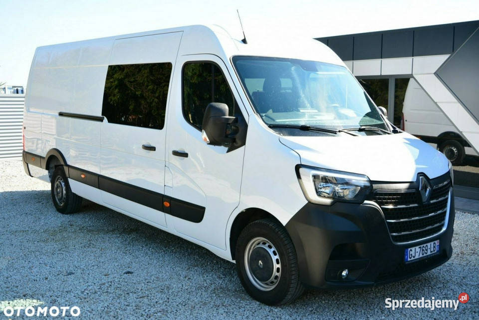 Renault Master L4H2 Brygadówka 7os pełna 2023r Warszawa sprzedam