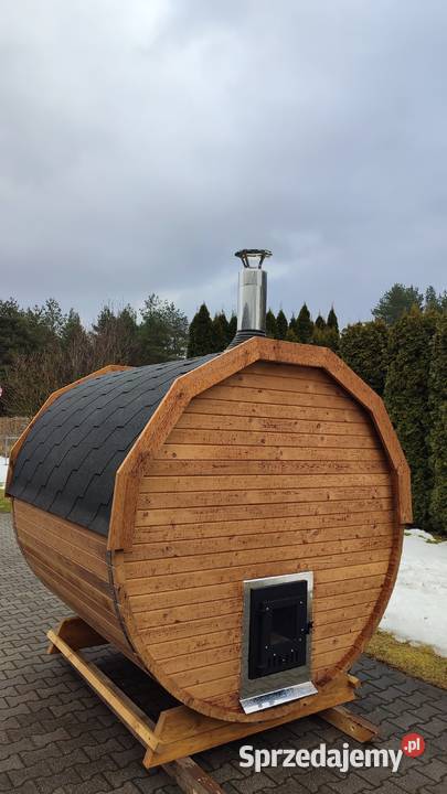 Sauna ogrodowa z THERMO DREWNA Zawiercie