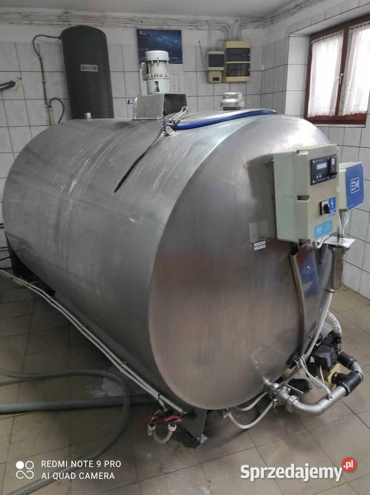 Sprzedam zamienię na większy zbiornik do mleka Zalesie