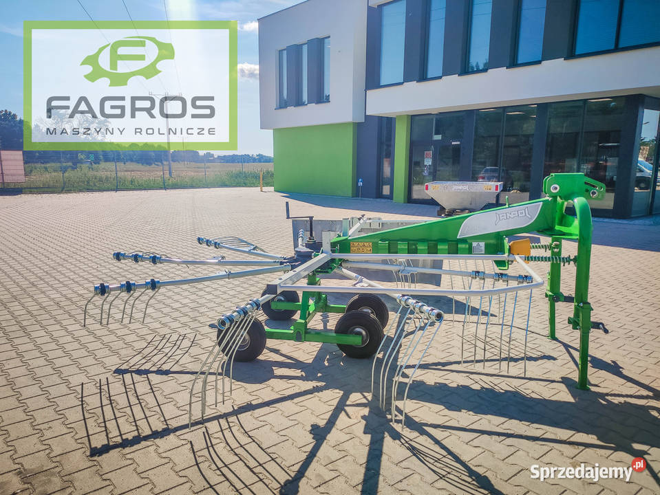 Nowa Zgrabiarka wirnikowa karuzelowa tandem Wolsztyn