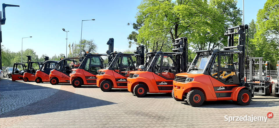 wózek widłowy Linde H50D02 diesel 5 t duplex 31 Kęty