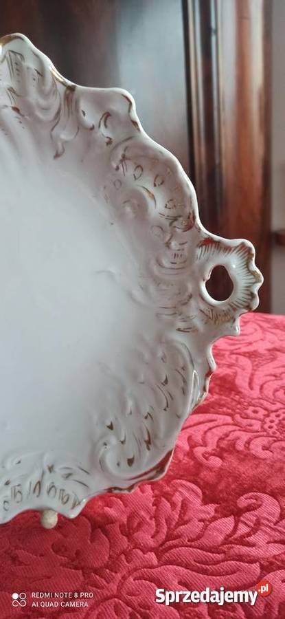 Patera Carl Tielsch C T Fantazyjna forma Syg z Gdańsk