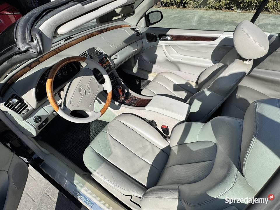 CLK Cabrio stan kolekcjonerski wszystko nowe elektryczne lusterka