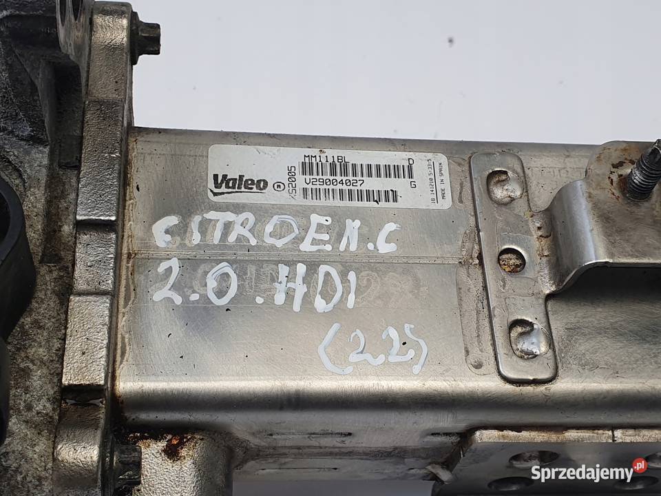 CHŁODNICA SPALIN ZAWÓR EGR Ford Kuga 20 TDCI osobowe Recyrkulacja spalin EGR Chełm