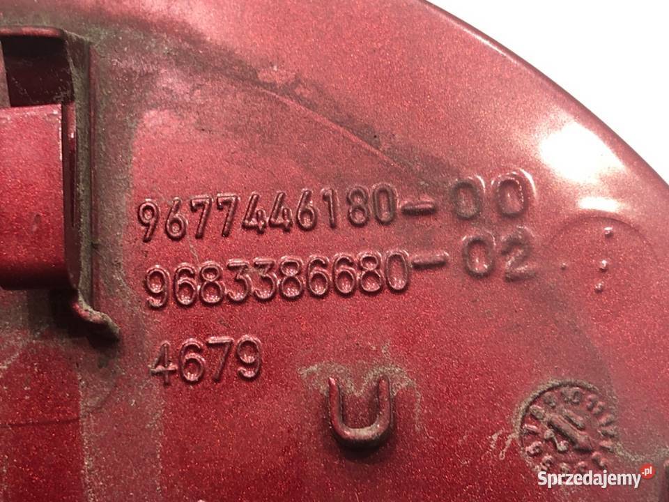 KLAPKA WLEWU PALIWA CITROEN C3 II 9683386680 osobowe Klapki wlewu paliwa