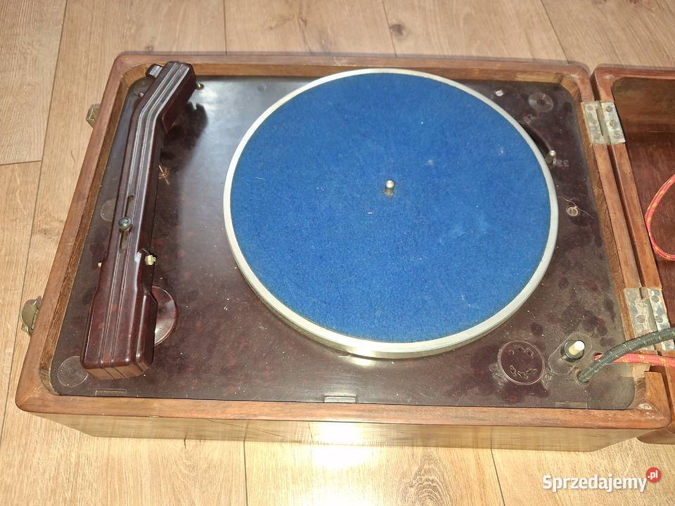 ADAPTER GRAMOFON PATEFON WALIZKOWY SKRZYNIOWY Świerzawa