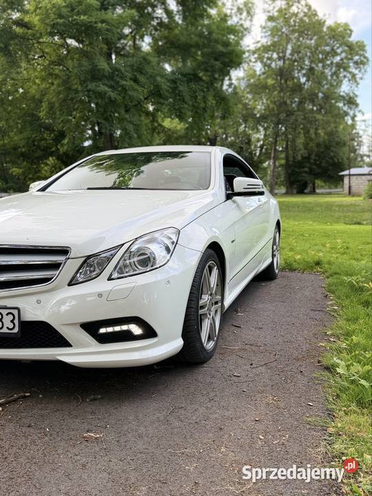 Mercedes e klasa Coup Full AMG pakiet światła przeciwmgielne Legnica