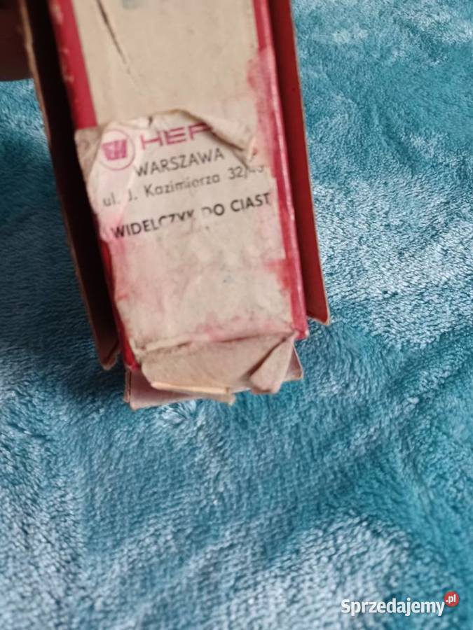 Widelczyki do ciasta Hefra plater Wzór sprzedam