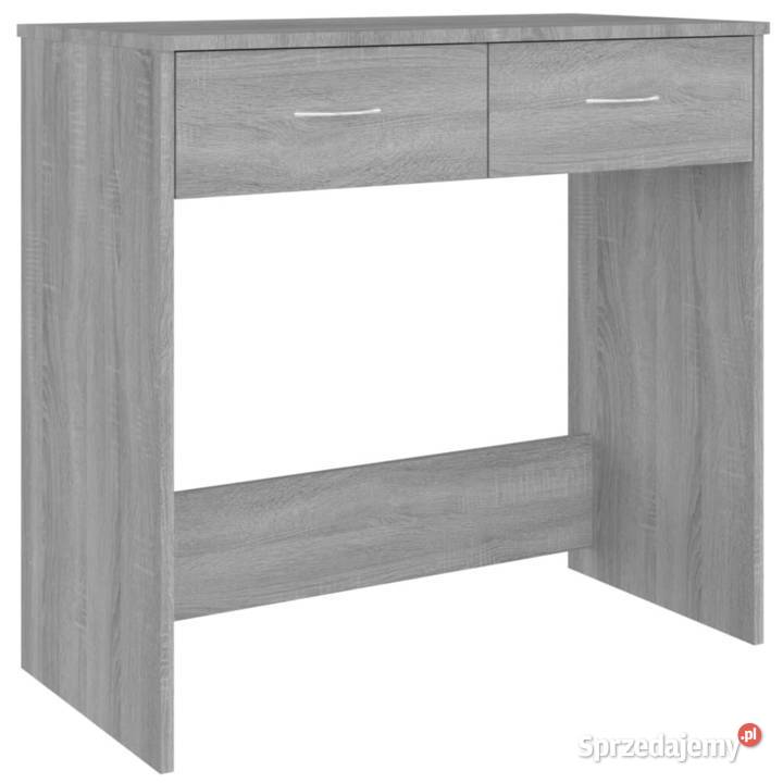vidaXL Biurko szary dąb sonoma 80x40x75 Warszawa