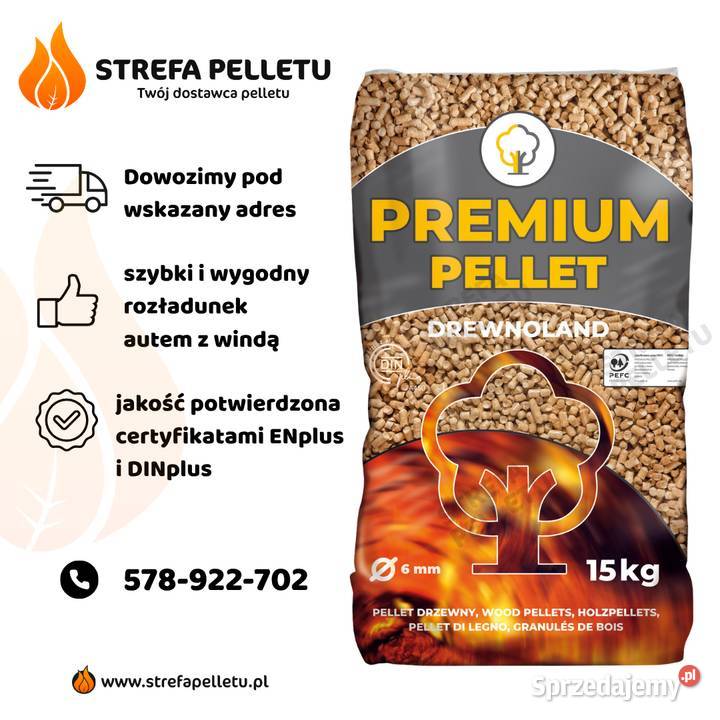 Korczyna i Pellet drzewny sosnowy 6mm sprzedam