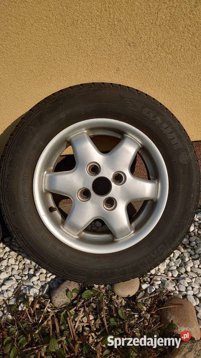 Felgi 4 x 100 13 z oponami Barumi Nokian Letnie Hażlach sprzedam