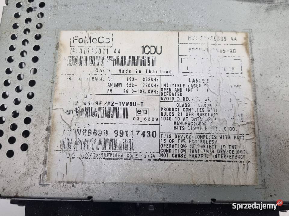 Volvo XC70 V70 III S80 II RADIOODTWARZACZ Radio Chełm