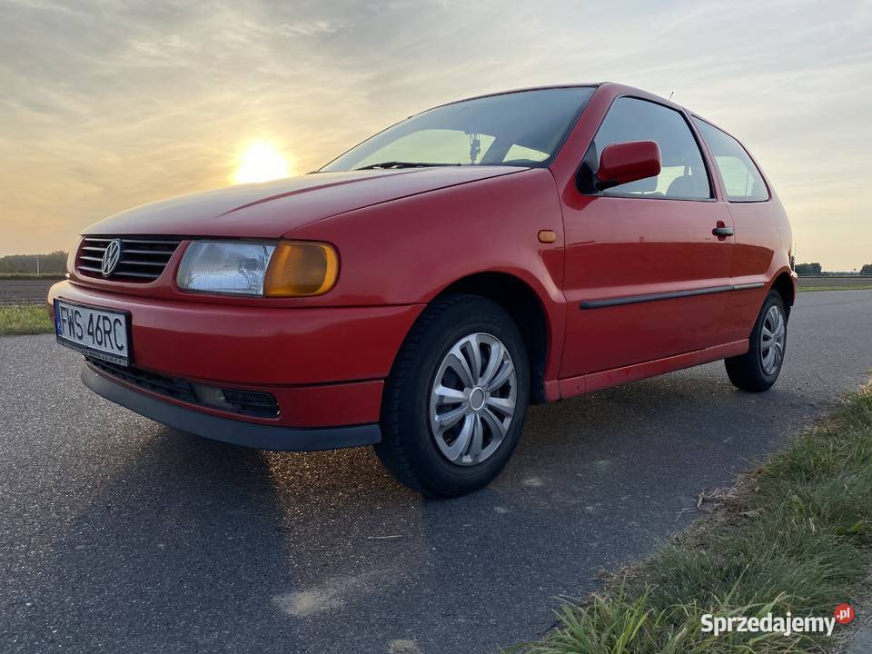 Volkswagen Polo Czerwony