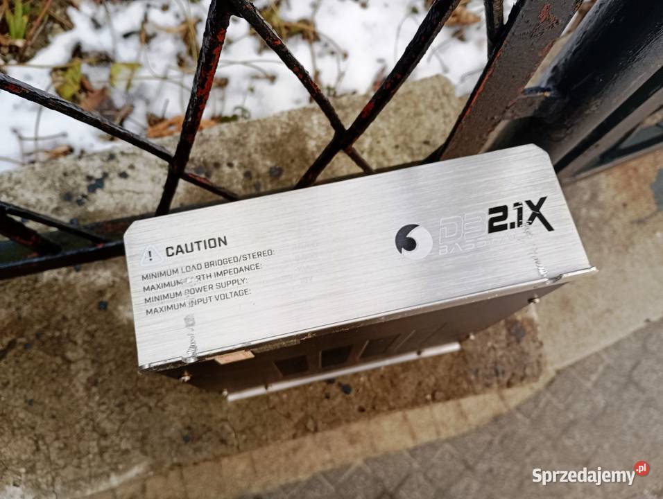 Wzmacniacz samochodowy 2 kanałowy Bassface Indy Niegowonice