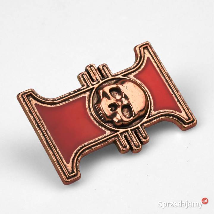 Rozeta Inkwizytorska 6 Metal Przypinka Warhammer Szczecin