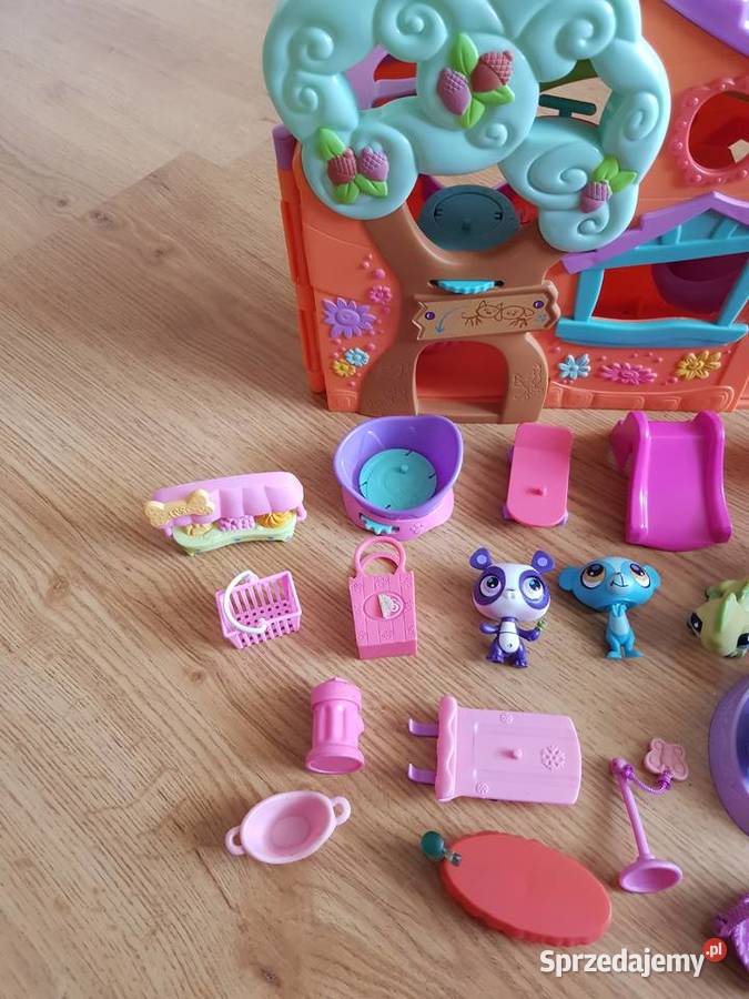Littlest pet shop domek pomarańczowy lps Rożki