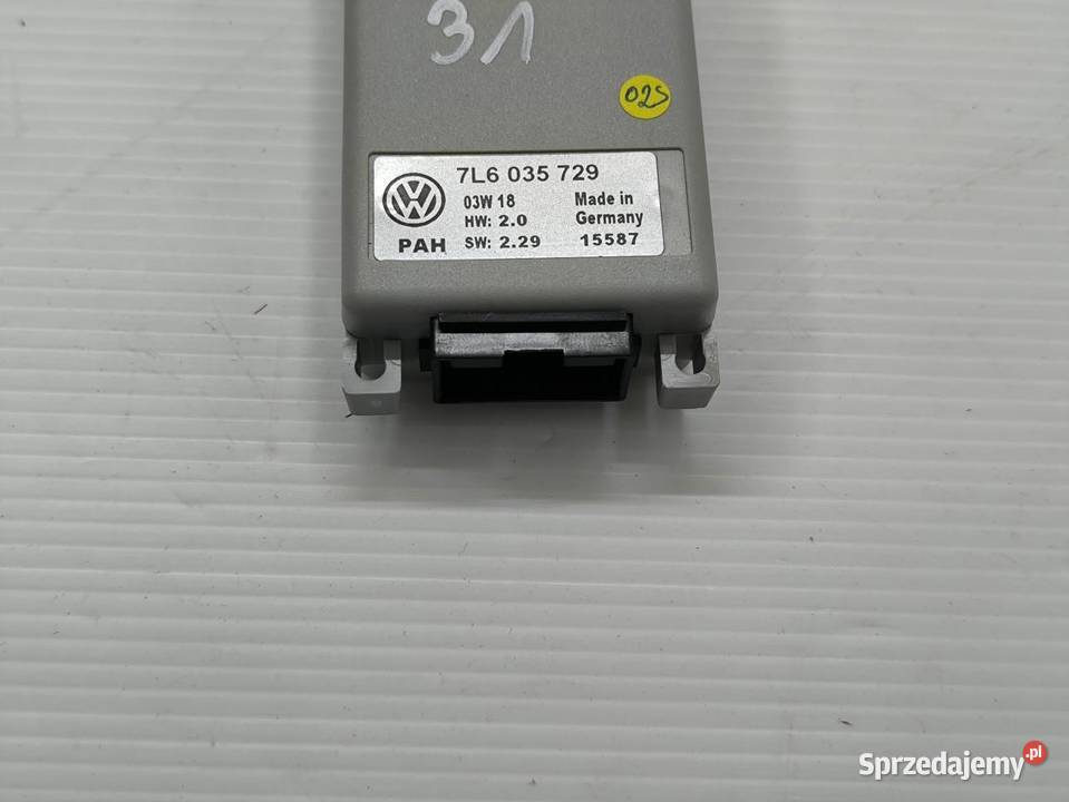 MODUŁ TELEFONU VOLKSWAGEN OE 7L6035729 osobowe Układ elektryczny, zapłon wielkopolskie