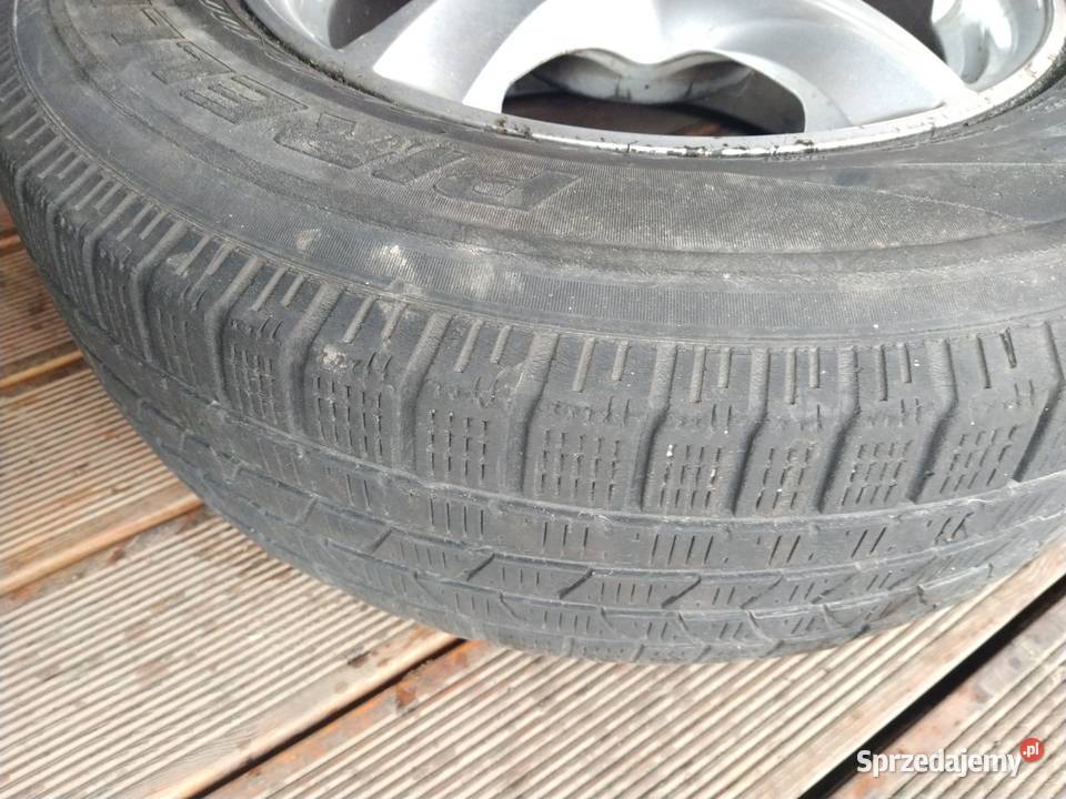 Felgi aluminiowe R 16 plus opony zimowe Pirelli Kalisz sprzedam