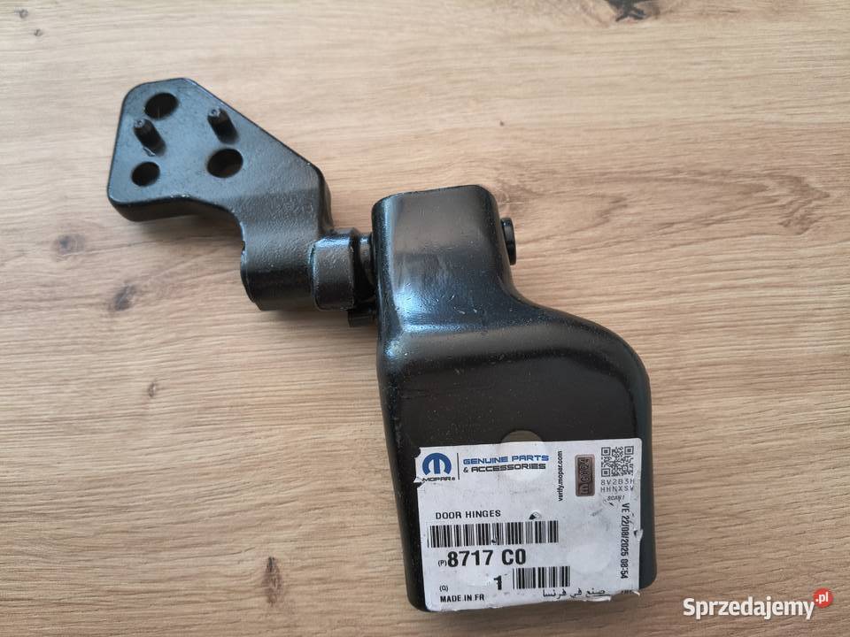 Zawias drzwi skrzydłowych Berlingo K9 8717C0 osobowe lubelskie Lublin