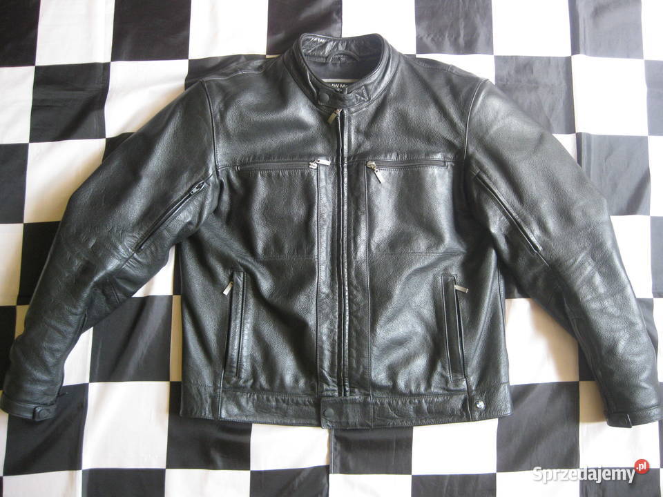 Kurtka motocyklowa skórzana BMW BLACK LEATHER podkarpackie Mielec