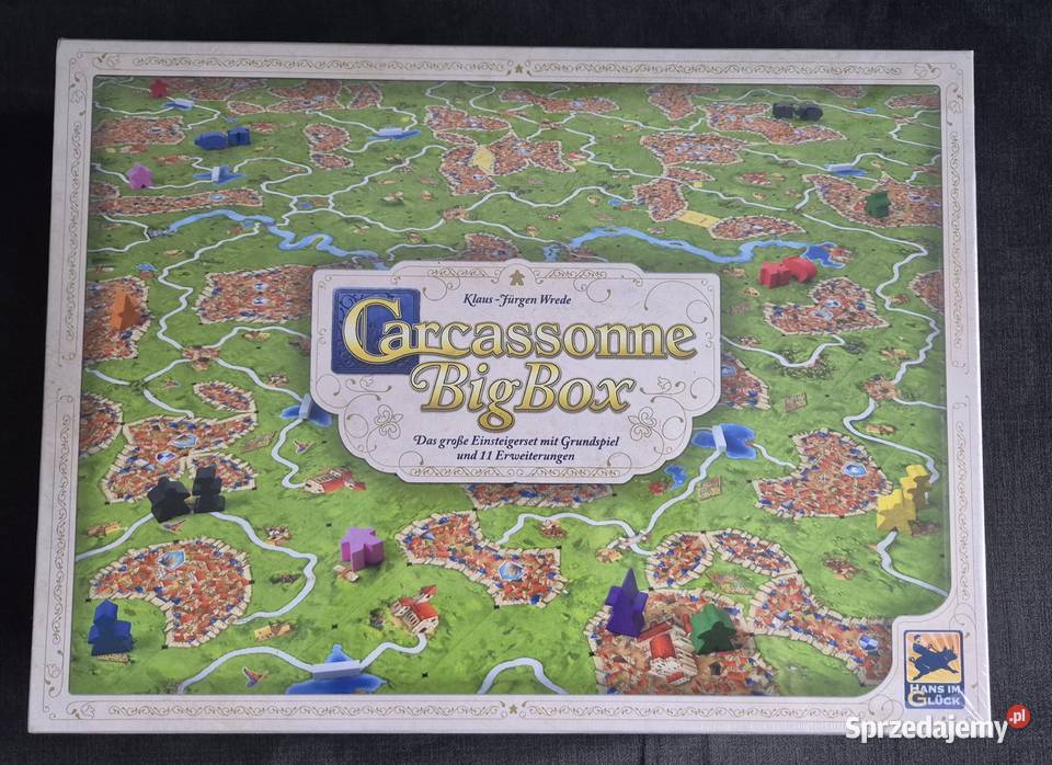 Nowa gra planszowa Big Box Carcassonne Bytom