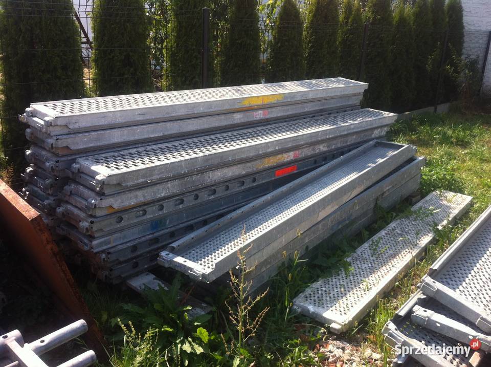 Rusztowanie elewacyjne używane 1535x82 m Podest Stare Siołkowice
