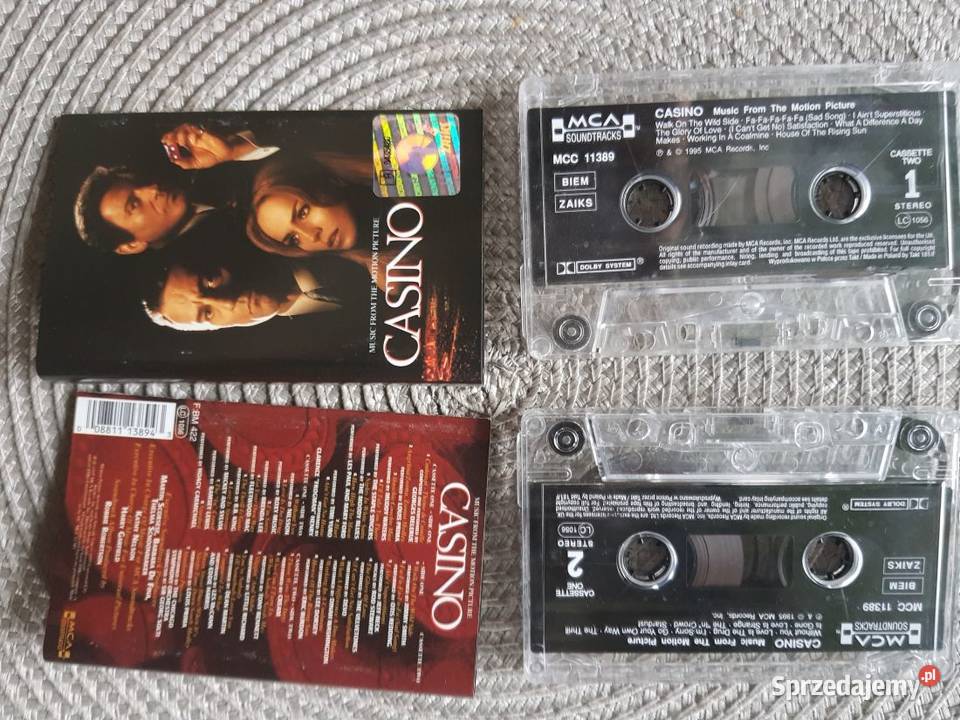 Casino muzyka kaseta magnetofonowa lata 90te filmowa Płyty i kasety Kielce