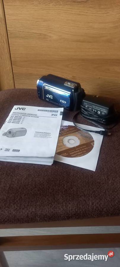 Kamera JVC niebieska TV i Video Ruda Śląska sprzedam